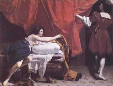 Orazio Gentileschi Joseph and Potiphar's Wife (mk25)